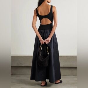 NEW ✨ St. Agni Open-back Maxi Dress - Black - Medium